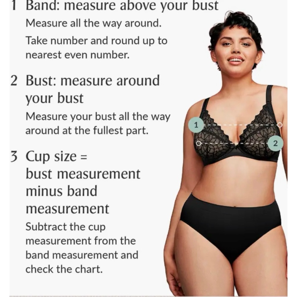 GLAMORISE Front Close Cotton Blend T-Back Comfort Bra ❤️NWT IN STORES❤️ - Picture 6 of 8